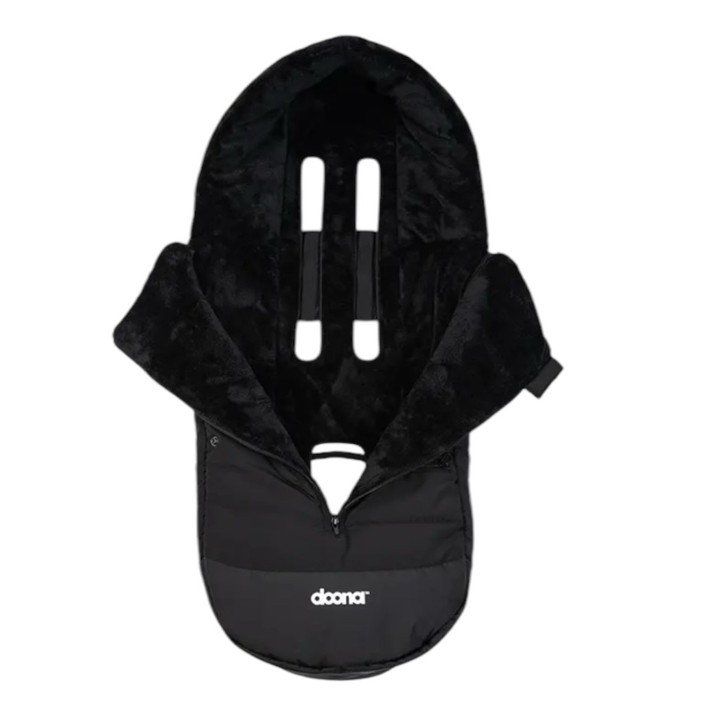 Black Infant Car Seat Winter Cover